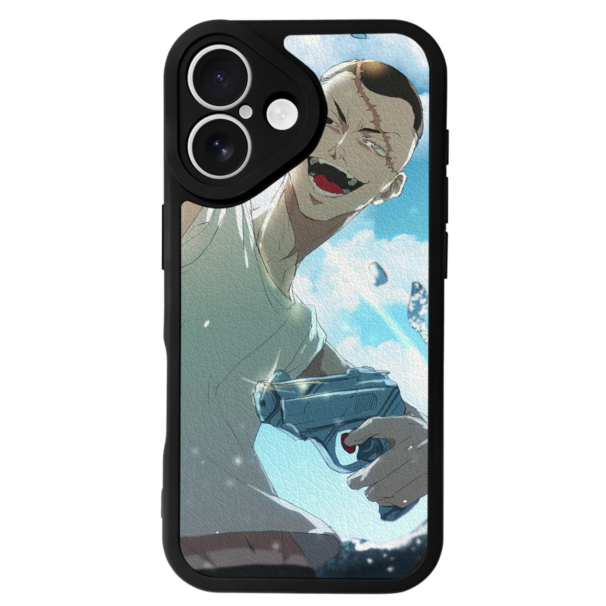 （画像用） 東京リベンジャーズ Tokyo Revengers 【iPhone 16シリーズ対応】シリコンスマホケース（レザー調） 材質：シリコン